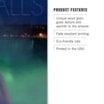 thumbnail image 3 of Niagara Falls, Falls and Green Lights at Night Birch Wood Wall Sign (6x9 Rustic Home Decor, Ready to Hang Art), 3 of 5
