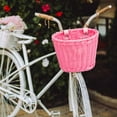 thumbnail image 2 of Cesta de bicicleta para niños Colamx tejida a mano 25cmx18cmx19cm, 2 of 8