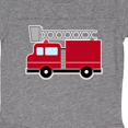 thumbnail image 3 of Inktastic Red Firefighter Fire Truck Boys or Girls Baby Bodysuit, 3 of 4