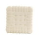 thumbnail image 4 of Cojín con forma de galleta, cojín para silla, cojín de suelo para sofá, regalo Cuadrado blanco beige, 4 of 9
