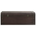 thumbnail image 4 of vidaXL Treasure Chest with Latches Toy Box Living Room Dark Brown Plywood, 4 of 31