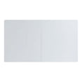 thumbnail image 5 of Pemberly Row Stainless Steel Dining Table in White High Gloss, 5 of 7