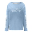 thumbnail image 3 of Sweat à Capuche pour Femmes - Manches Longues Col Rond Imprimé Rugby pour un Port Quotidien Confortable et Style Athlétique, 3 of 3