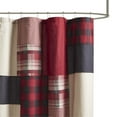 thumbnail image 3 of 100% Cotton Shower Curtain 72x72/Red, 3 of 6