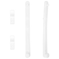 SEWCHICS Drawer Runners Replacement Plastic for Home Use 1Set 9.82X1.10X0.63in