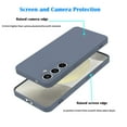 thumbnail image 3 of Galaxy S24 5G Case,Samsung S24 Basic Case [Frosted] Shockproof Case Liquid Silicone Gel Rubber Soft TPU Anti-slip Bumper Thin Matte Slim Phone Case Covers For Samsung Galaxy S24 5G 2024,Gray, 3 of 6