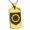 Gold, variant on Stainless Steel Crown of Thorns Adversity Coat of Arms Shield Engraved Dog Tag Pendant Necklace