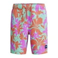 thumbnail image 1 of Speedo Girl's UV Protection Printed Closed Racerback One Piece Swimsuit - Arctic Glass, Size 12, 1 of 4