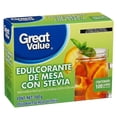 thumbnail image 3 of Edulcorante de mesa Great Value con stevia 100 pzas, 3 of 5