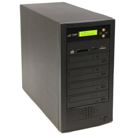 Acumen Disc 1 to 3 DVD Multimedia Backup Duplicator - Flash Media (CF / SD / USB / MMS) to Multiple Discs (DVD/CD) Copier Tower System ( AD03-MM)