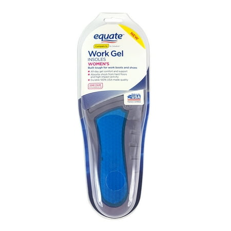 Equate Women's Work Gel Insoles