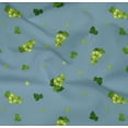 thumbnail image 4 of oneOone Organic Cotton Poplin Twill Fabric Leaves & Grapes Fruits Print Fabric by Yard 42 Inch Wide, 4 of 4