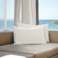 thumbnail image 3 of Cream Geometric Lumbar Pillow Covers 20x12 Inch Set of 2, White Greek Key Design Abstract Modern Art Waterproof Outdoor Pillow Covers, Decorative Cushion Pillowcases for Couch, Sofa, Bed, Patio, 3 of 9