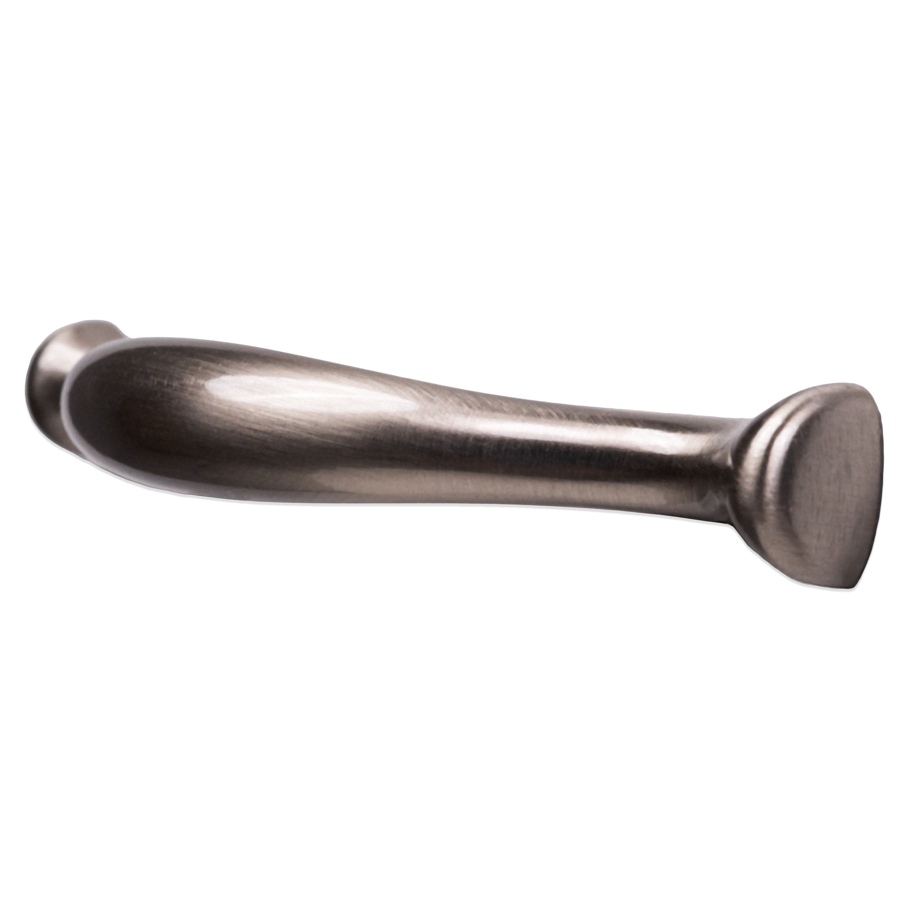 Mainstays 3" (76mm) Center-to-Center Footed Cabinet Pull, Satin Nickel, 28 Pack