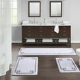 thumbnail image 2 of MAYEERTY 100% Medium Pile Cotton Tufted Bath Rug, White, 24"W x 40"L, 2 of 7