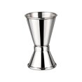 thumbnail image 2 of Huayishang Drinking Cup Double Ended Measuring Glass Measuring Device Special Mixing Tool for Milk Tea Shops Ounce Cup, Kitchen Essentials Clearance Sale Silver, 2 of 3