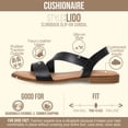 thumbnail image 2 of Cushionaire Lido Slingback Sandals for Women, Casual Open Toe Slip-On Design with Cushioned Footbed, 2 of 14