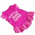 thumbnail image 3 of Chien de Compagnie Fille Polka Dot Princesse Robe Bowknot Sans Manches Tutu Robes Chiot Mariage Valentine Robe Vêtements, 3 of 9
