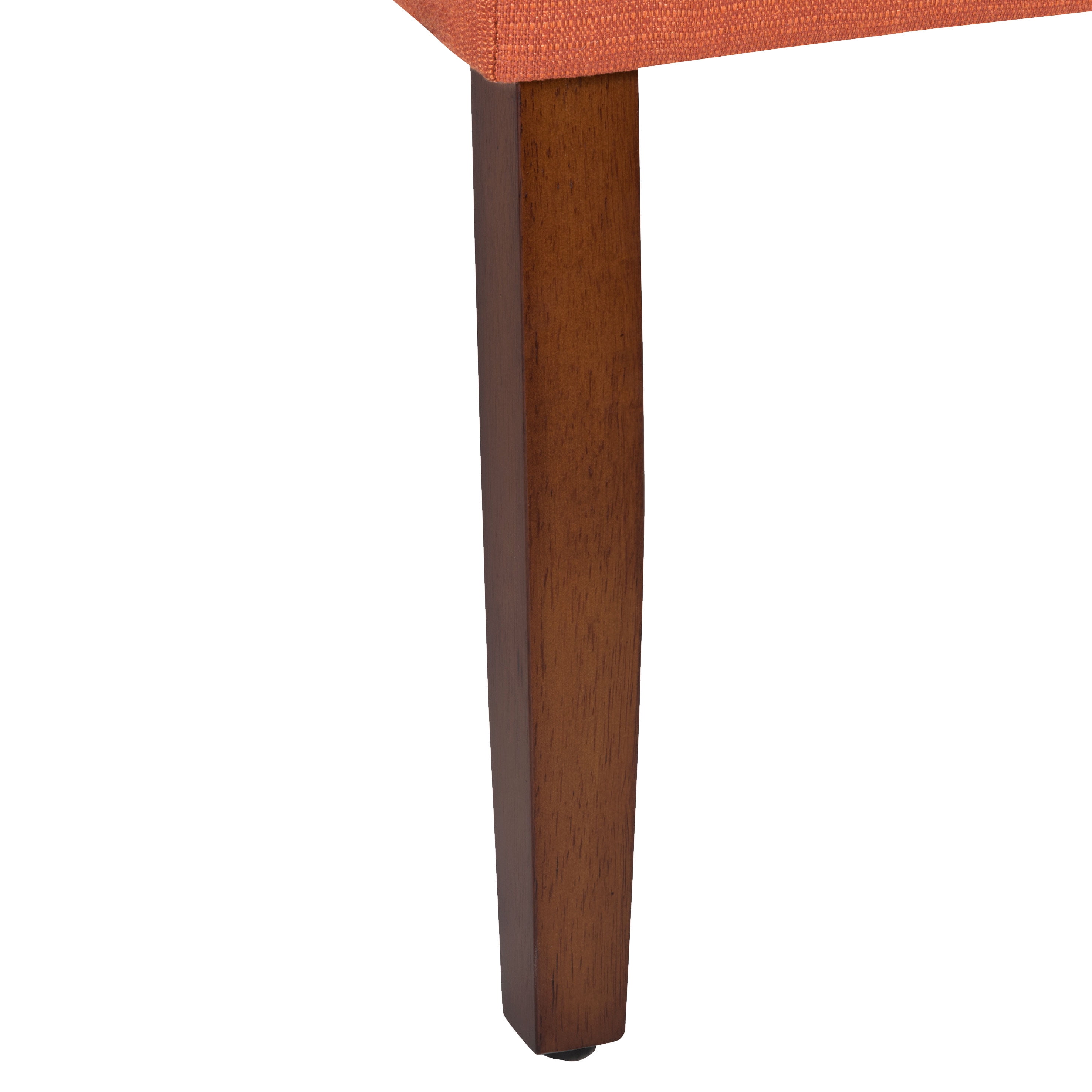 HomePop Parsons Dining Chair, Orange Fabric