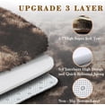 thumbnail image 5 of Rugs for Living Room 5x8, Alfombras para Salas Shag Large Plush Soft Area Rug, Shaggy Carpets for Bedroom, Kids Boys Girls Home Decor Aesthetic (Dark Coffee Tie-Dyed, 5 x 8 Feet), 5 of 14