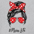 thumbnail image 3 of Mom Life Messy Bun Sweatshirt Trendy Motherhood Parenting Maternity Family Mother's Day Mama Mommy #momlife Hoodie, 3 of 7