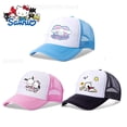 thumbnail image 2 of Sanrio-gorra de béisbol con estampado de Cinnamoroll para niño y niña, gorro transpirable de verano, gorra de red de hip hop, regalo de moda, 2 of 4