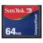 64MB Sandisk CF (Compact Flash) Card SDCFB-64 or SDCFJ-64 (CAZ)