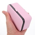 thumbnail image 3 of HAMPPLIES Organizador De Joyería Portátil Rosa Con Compartimentos Protectores Para Viaje, 3 of 8