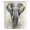 Black, Gold, White, variant on Elephant Sheer Curtains 108" Extra Long for Living Room, Splashing Aesthetics Contemporary Luxury Light Filtering Privacy Drapes, Breathable Semi Sheer Window Treatment for Floor to Ceiling Window
