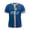 Blue, variant on Mens Soccer Shirt England Jersey Raglan Tops Short Sleeve Fashion T Shirt Graphic Basic Tees Summer Crew Neck Team for Football Top Fan Casual Tops TeeS