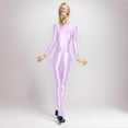 thumbnail image 5 of ANINEO High Stretch Unisex Full Body Catsuit Zentai Jumpsuit Shiny Smooth Transparent Bodysuit Comfort Clothes, 5 of 5