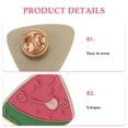 thumbnail image 3 of MERRYHAPY 6Ud Broches Creativos De Sandía En Esmalte Con Kawaii Para De, 3 of 6