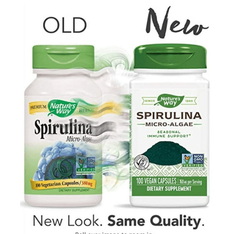 Natures Way Natures Way Spirulina, 100 ea 