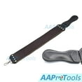 Leather Strop 3" X 20" Barber's Razor Strop Cow Hide, Dual Straps with Swivel Clip. Makes a