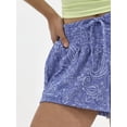 thumbnail image 4 of No Boundaries Smocked Waist Shorts, 2" Inseam, Women's, 4 of 5