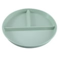 thumbnail image 4 of Assiettes Compartimentées, 3 Compartiments Réutilisables Légères pour Souper Entraînement Enfants Vert Armée, 4 of 8