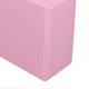thumbnail image 3 of Lot de 2 blocs de yoga roses antidérapants en EVA pour la méditation, le yoga, le Pilates et la stabilité, 3 of 4