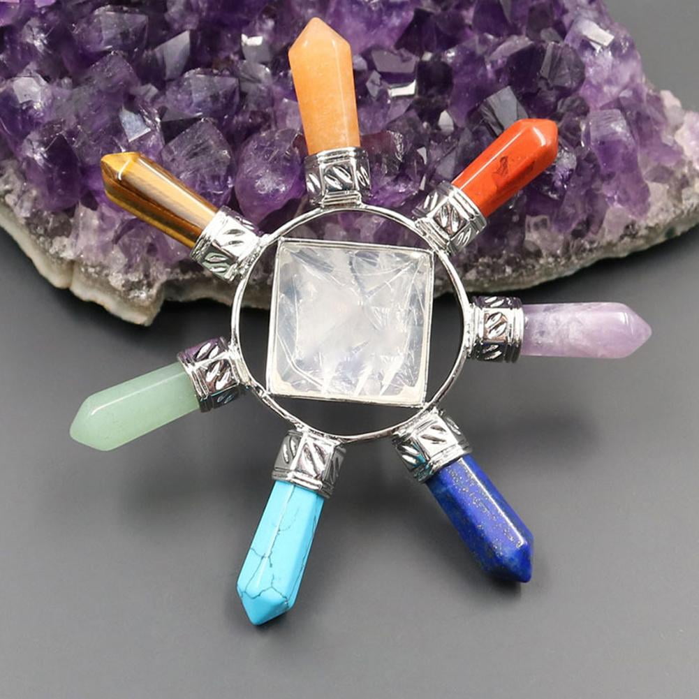 CrystalChakra rings size 8