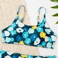 thumbnail image 4 of Girl's 2 Pieces Bathing Suit Bikini Set Rashguard Swim Suit Set Print Swimsuit Bathing Suit with Sport High Waist 9-10 Years, 4 of 4