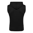 thumbnail image 6 of Ierhent Mens Undershirt Men's G-unit Style Tank Tops Square Cut Muscle Rib A-Shirts Black,XL, 6 of 6