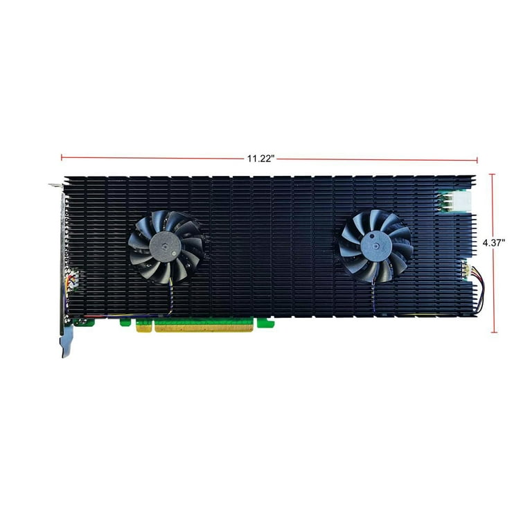 HighPoint SSD7540 PCI Express PCIe 4.0 x16 8 Port M.2 NVMe RAID Controller Walmart