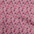 thumbnail image 1 of oneOone Rayon Pink Fabric Batik Diy Clothing Quilting Fabric Print Fabric By Yard 56 Inch Wide, 1 of 5