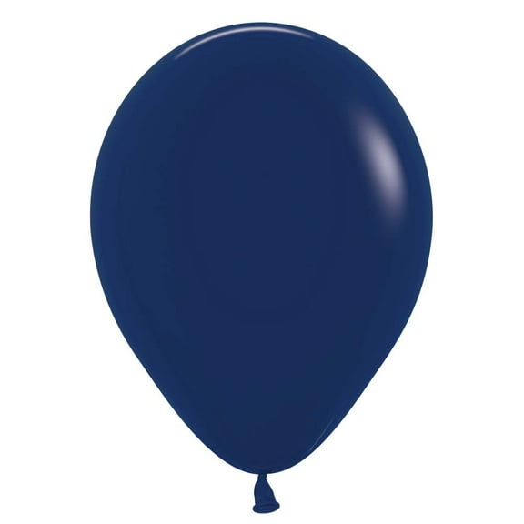 11 inch Sempertex Fashion Navy Blue Latex Balloons (100 Pack) - Party Supplies Decorations