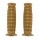 thumbnail image 1 of Ofertas Únicas Cubierta de Agarre Universal para Manillar de Motocicleta de 7/8" 22mm 15/16" 24mm, Agarre de Goma Antideslizante para Motocicleta, Scooter, Bicicleta, ATV, 1 Par Color Marrón Claro, 1 of 7