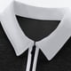 thumbnail image 5 of Kalauyu Mens Long Sleeve Shirts Fashion Color Block Zipper T Shirts, 5 of 7