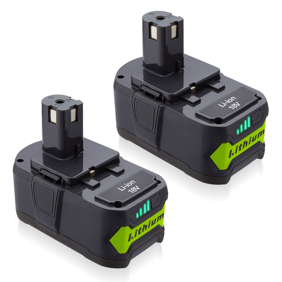 Details about   18 Volt P102 For Ryobi One Plus P104 Lithium-ion Battery P105 P108 P107 24WH US
