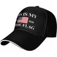 thumbnail image 2 of 4th of July Cap This is My Pride Flag 1776 2026 Baseball Hat, 2 of 7