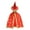 Red, variant on WOYY Child Girls Party Cloak with Hat Dress-Up Witch Cape Outfits for Kids