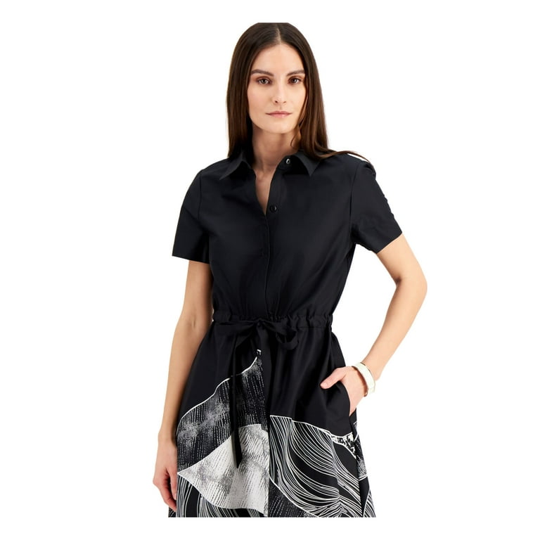 Alfani top shirt dress
