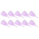 thumbnail image 3 of Copa menstrual de silicona reutilizable para mujer, 10 unidades, color rosa, 3 of 14